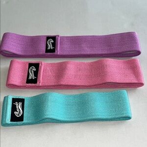 Fabric resistance bands bundle